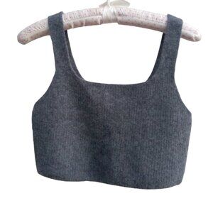Everlane wool blend gray sweater tank sz L NEW #(E101)